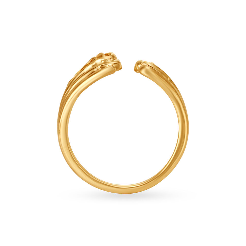 22K Solid Yellow Gold Ring US 7.75 Female Hallmark 916 22KT Genuine  Handcrafted | eBay
